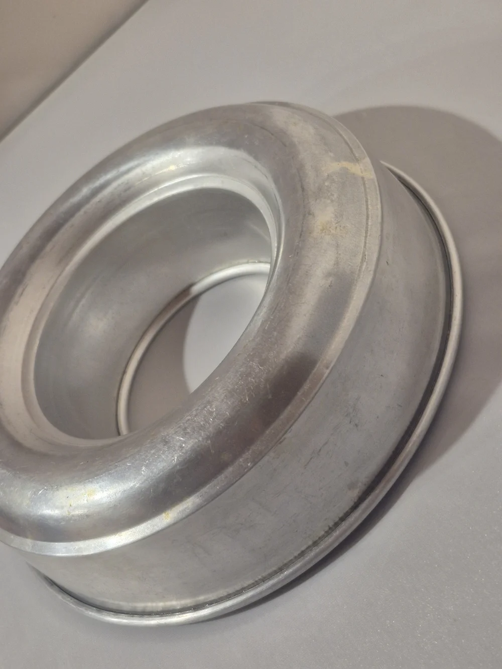 Aluminum Ring Jello Mold - Silver Vintage